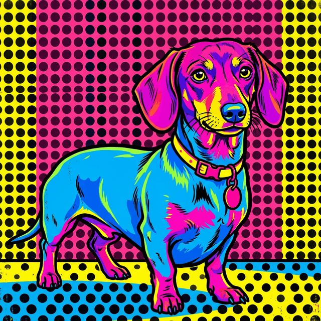 Exemplo de retrato no estilo Pop Art Warhol